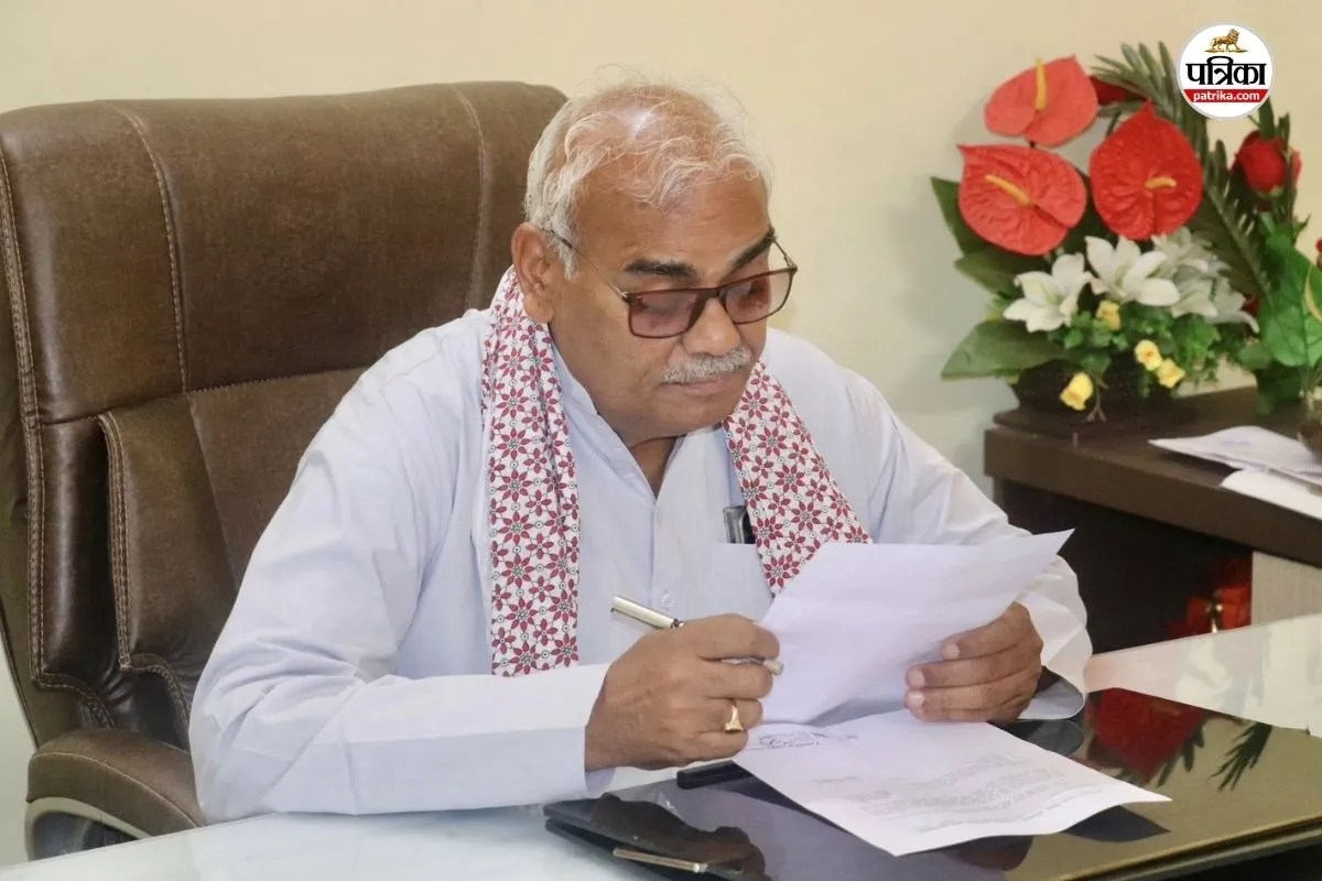 Education Minister Madan Dilawar - File PIC