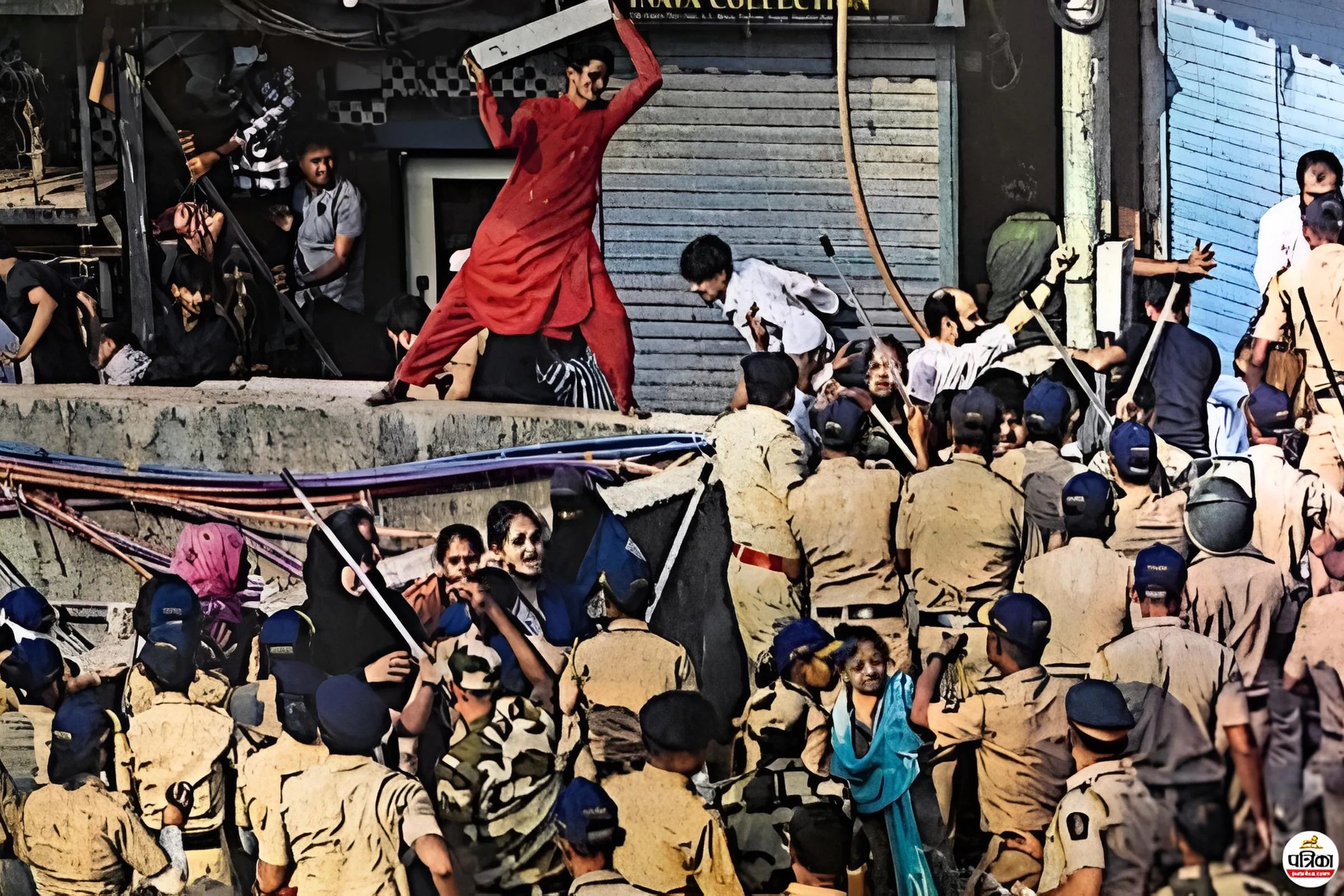 Bandra Garib Nagar anti-encroachment drive