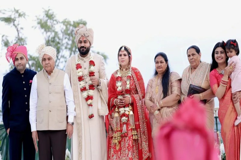 Gaurav Chaudhary and Monica Yadav Marriage: मेरठ से फर्रुखाबाद तक गूंज रही इस हाई-प्रोफाइल राजनीतिक रिश्ते की चर्चा (फोटो सोर्स : भाषा WhatsApp News Group)