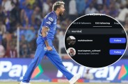 Hardik Pandya Unfollows Mumbai Indians