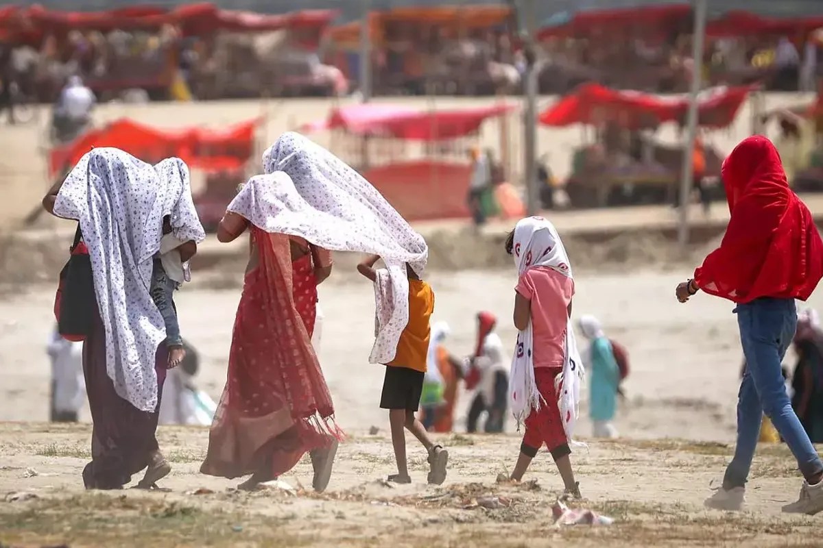 Heatwave Scorches India