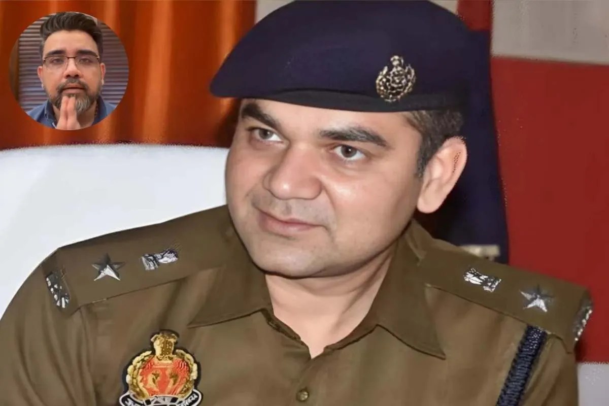 former tmc leader riju dutta apologizes to ips officer ajay pal sharma video viral prayagraj