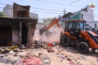 Jaipur Bulldozer Action