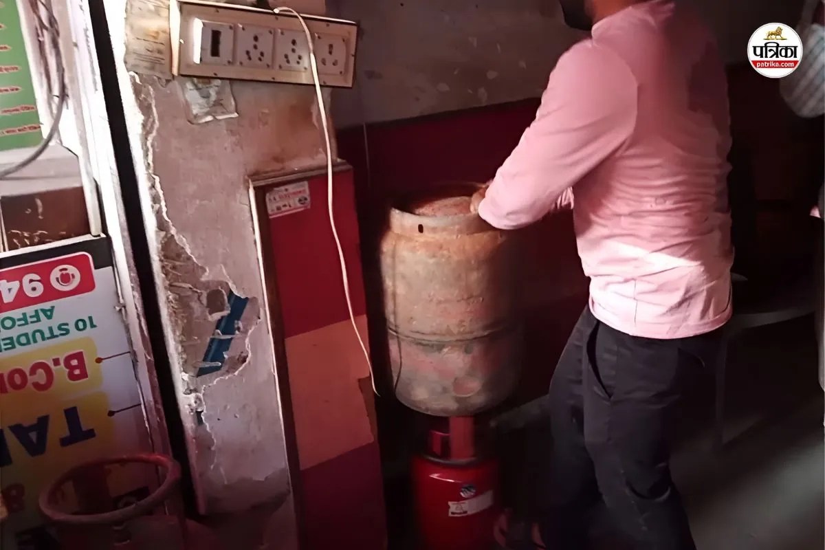 Illegal LPG refilling racket