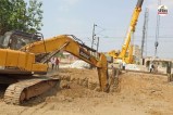 Kali Mori Underpass construction