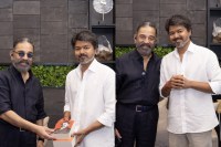 Kamal Haasan Meets Tamilnadu CM Vijay Joseph