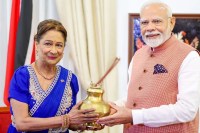 Kamla Persad Bissessar and pm modi