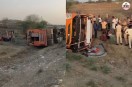 Kota Bus Overturned Accident