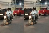 गोमती नगर में देर रात रईसजादों का हुड़दंग: साइबर टावर से 1090 चौराहे तक तेज रफ्तार कारों का तांडव, आमजन सहमे (फोटो सोर्स : भाषा WhatsApp News Group)