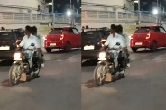 गोमती नगर में देर रात रईसजादों का हुड़दंग: साइबर टावर से 1090 चौराहे तक तेज रफ्तार कारों का तांडव, आमजन सहमे (फोटो सोर्स : भाषा WhatsApp News Group)