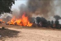 Massive fire in Nadbai
