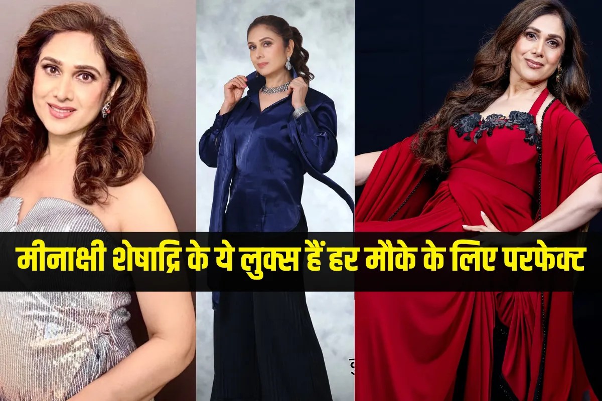 Meenakshi Seshadri. Meenakshi look book