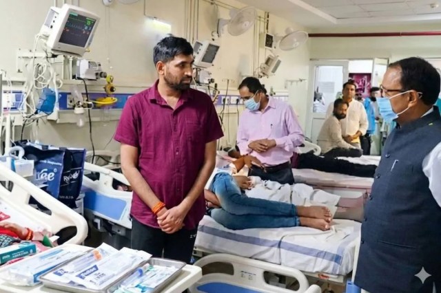 Minister Inspection in District Hospital ashoknagar MP