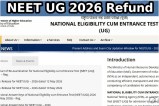 NEET UG 2026 Refund