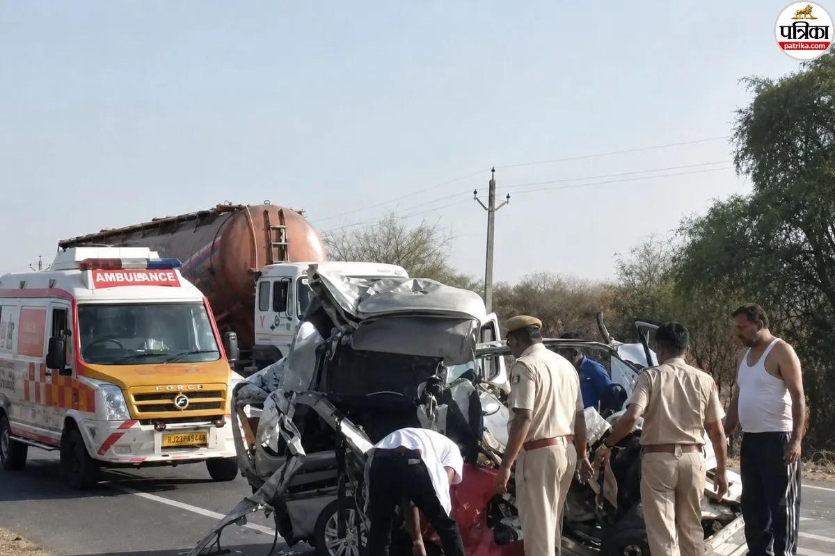 Nagaur Merta City Road Accident