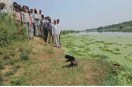 फैक्ट्रियों से छोड़ा जा रहा नदी में कैमिकल, आक्रोशित ग्रामीणों ने वन विभाग को नहीं दी मोर, हाईवे पर धरना देकर किया प्रदर्शन