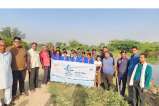Cleaning of Morena village pond