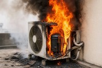 Ac compressor blast