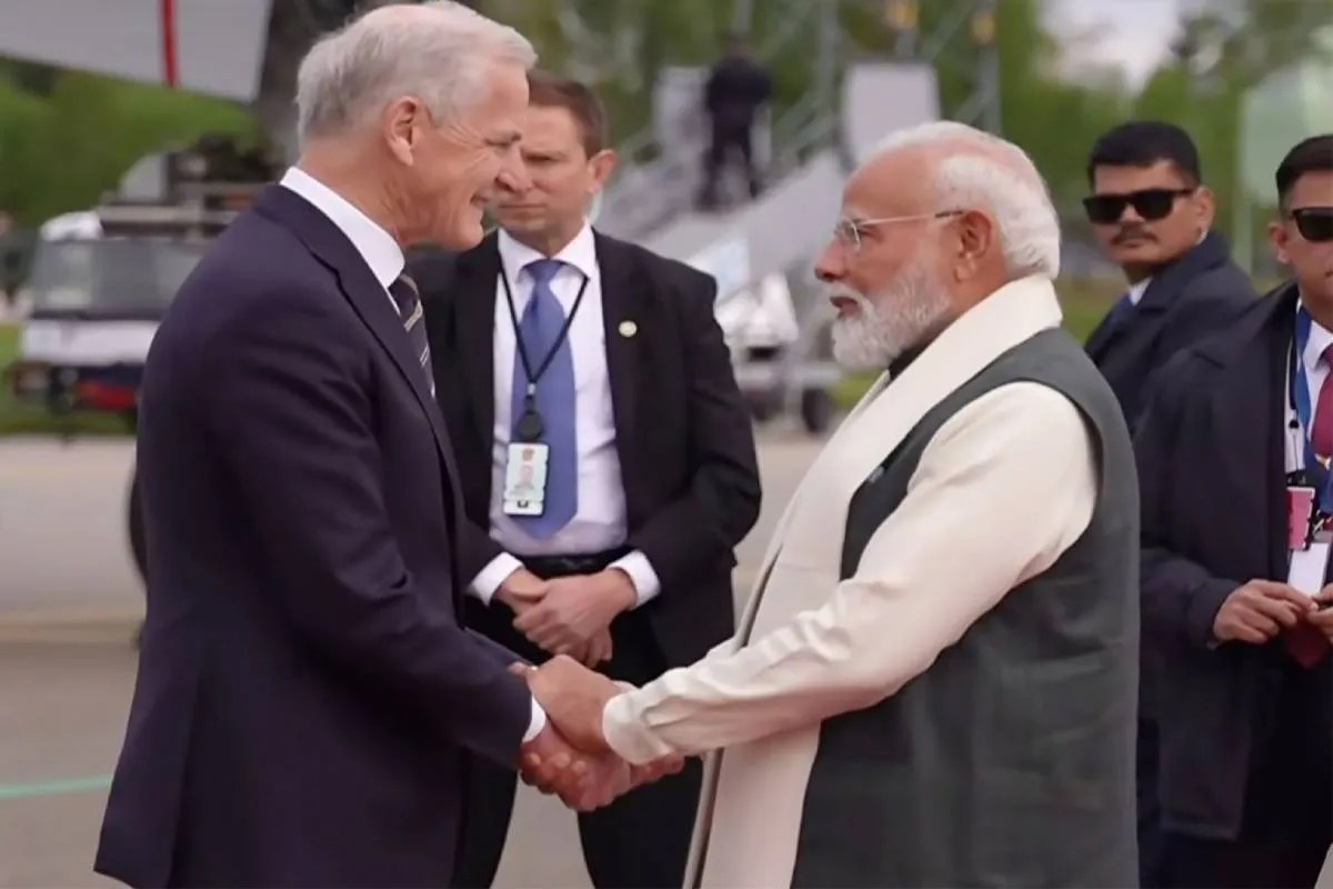 PM Modi arrives in Norway for India-Nordic Summit