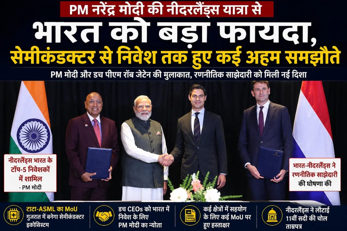 PM Narendra Modi Netherlands Visit