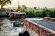 bridge collapses in Kanpur