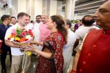 राहुल गांधी का भव्य स्वागत, रायबरेली-अमेठी दौरे को लेकर कांग्रेस कार्यकर्ताओं में उत्साह (फोटो सोर्स : भाषा WhatsApp News Group)