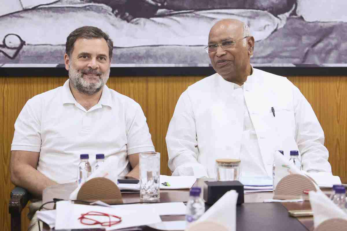 Congress organizational reshuffle and leadership changes.