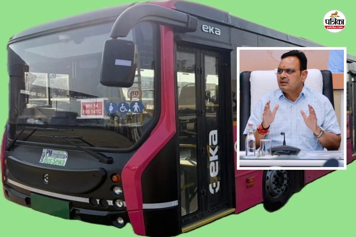PM E-Bus Scheme Good News Rajasthan 500 e-buses operational in August know update