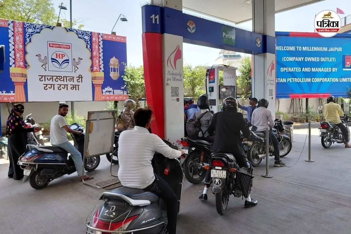 Petrol Pump in Jaipur (Patrika PIC)