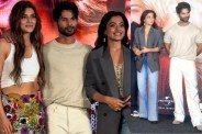 Rashmika Mandanna scary after Shahid Kapoor touch her waist actress reaction viral in Cocktail 2 Event