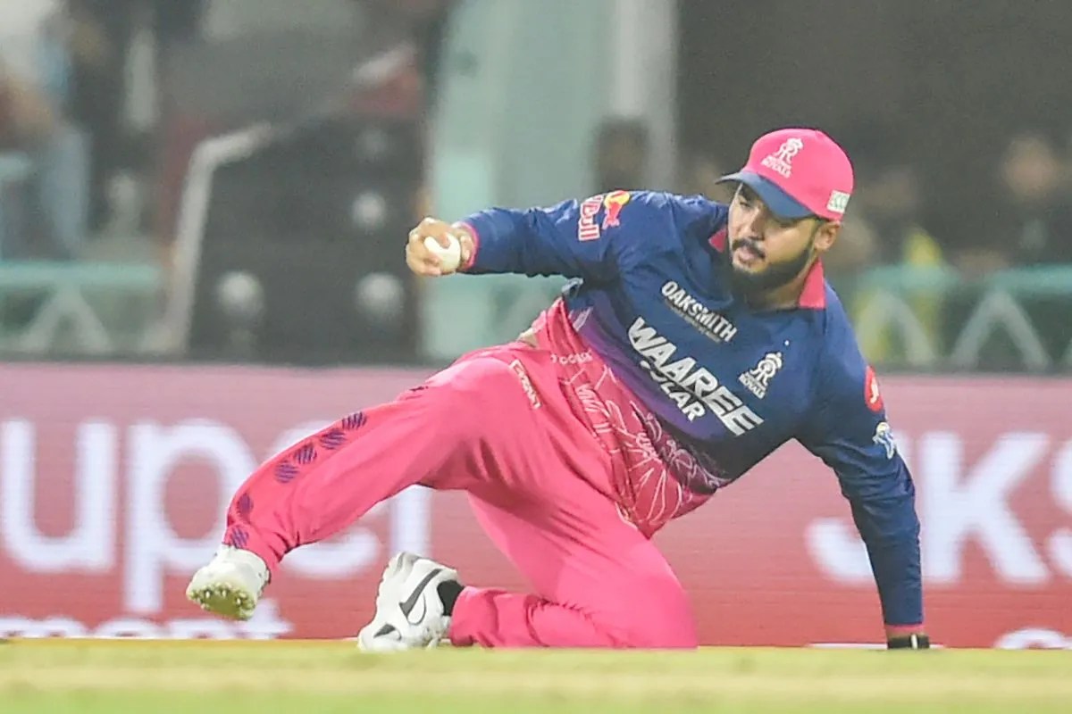 Riyan Parag hamstring injury