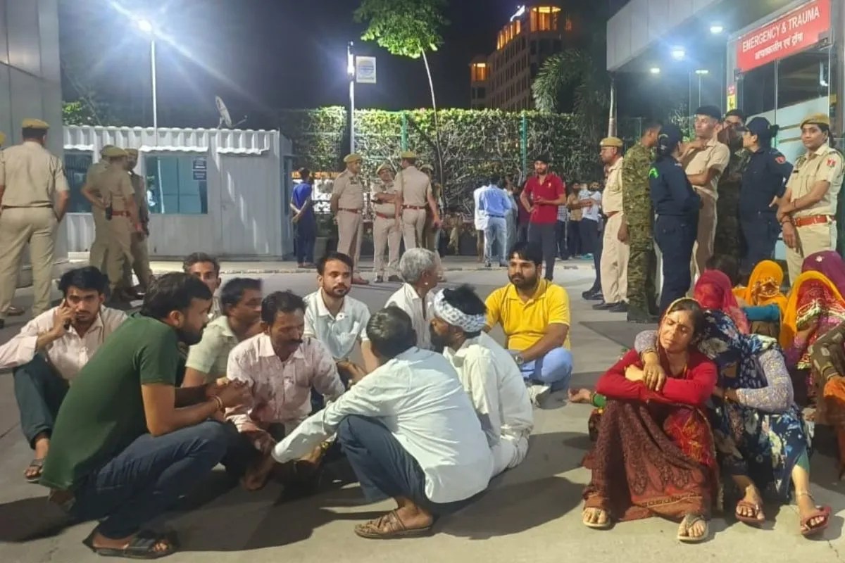 Jaipur accident Adinath Nagar