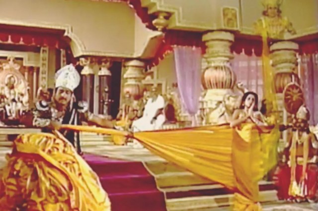 Roopa Ganguly as Draupadi in Mahabharat