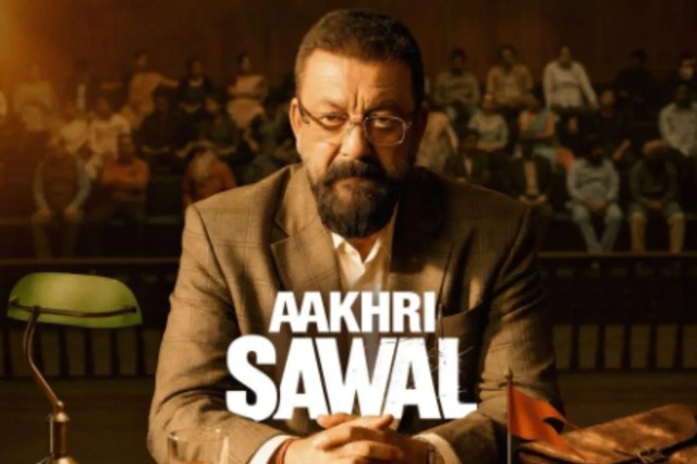 Sanajy Dutt in Aakhri Sawal