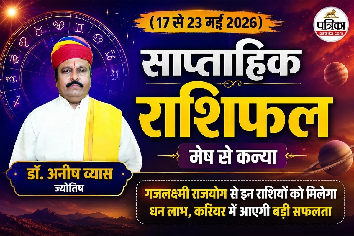 Weekly Horoscope 17-23 May 2026