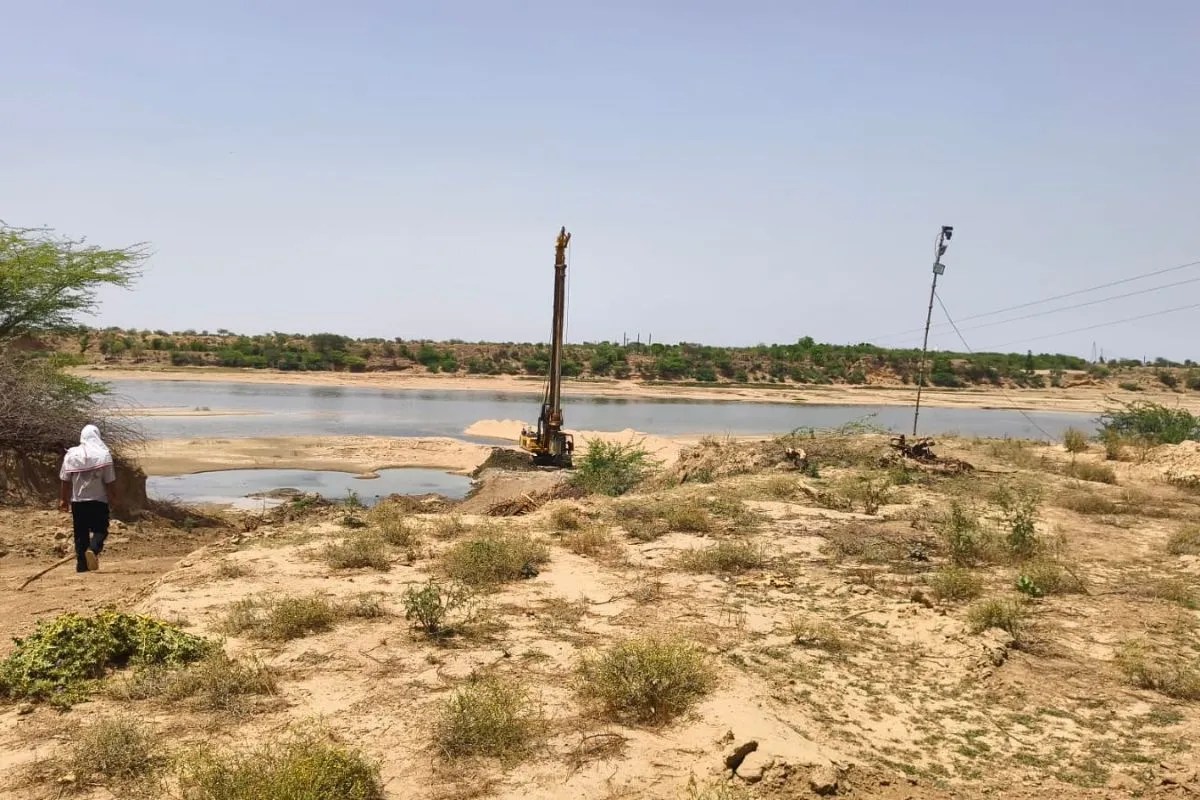 Sawai Madhopur Bridge construction
