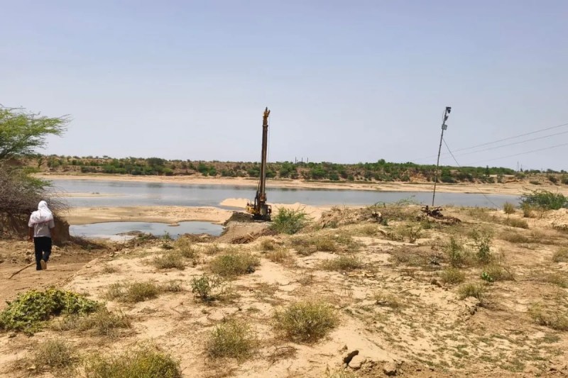 Sawai Madhopur Bridge construction
