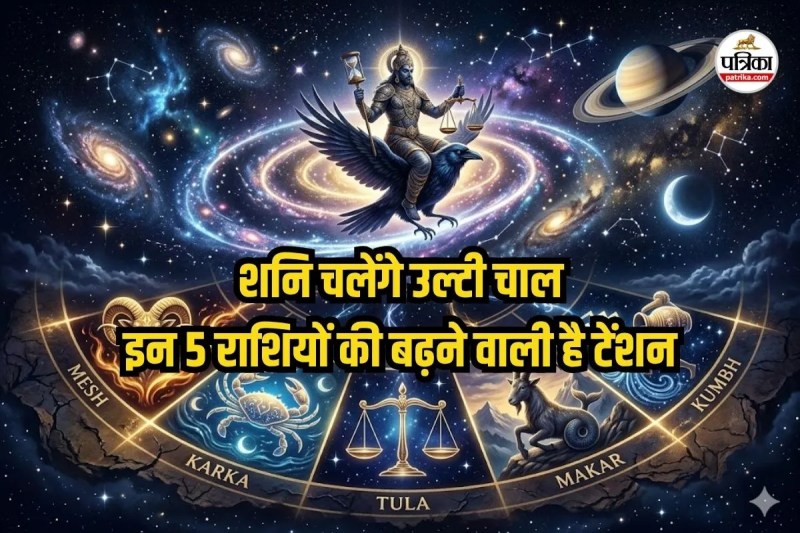 Shani Vakri 2026 Saturn retrograde effects Mesh rashi