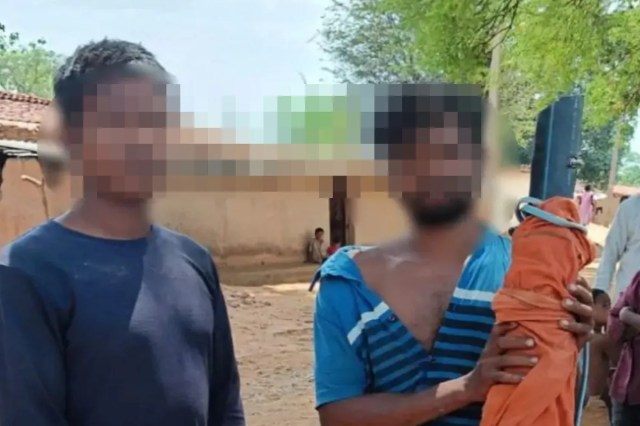Shoes garland, shoes-slipper garland, Crime in Surajpur