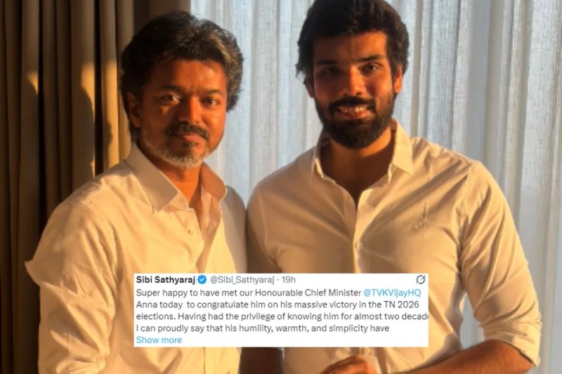 Sibiraj Support CM Vijay