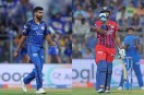 Nicholas Pooran and Jasprit Bumrah