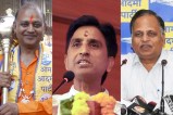 Kumar Vishwas, Satyendar Jain, Somnath Bharti