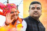 Suvendu Adhikari and Bhajan lal Sharma