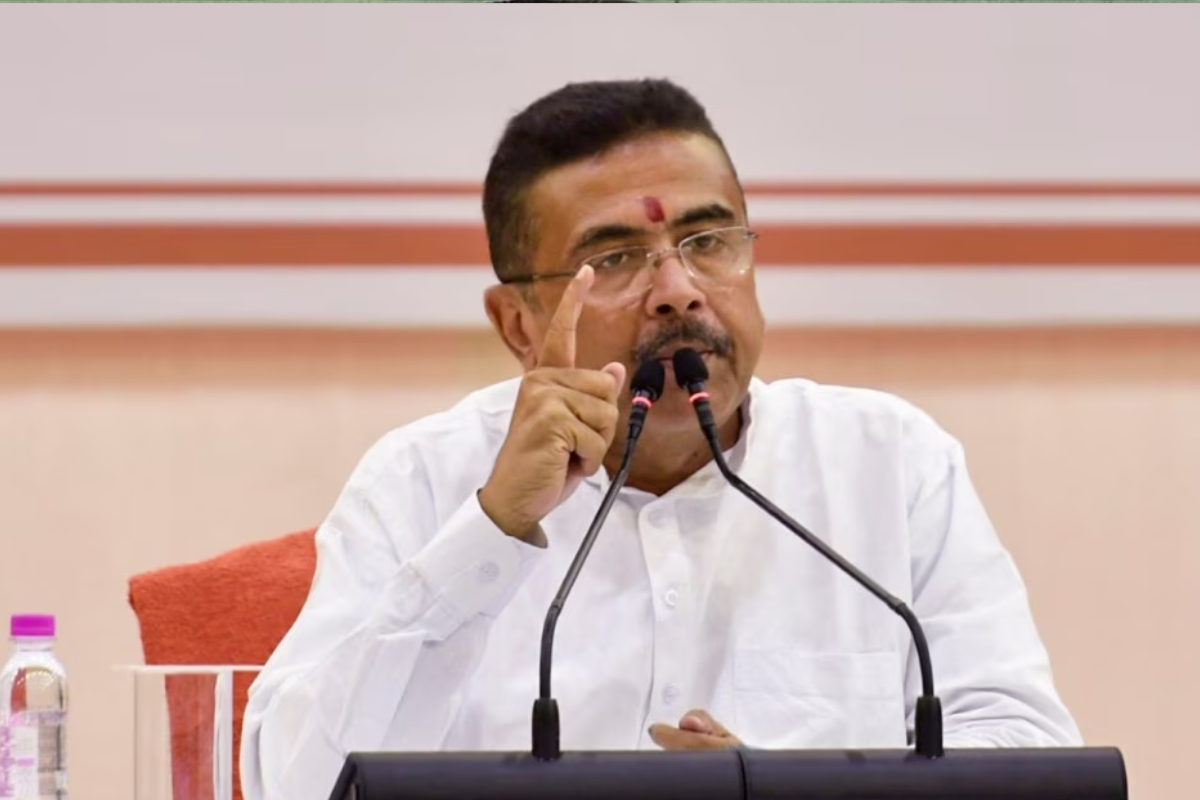 Suvendu Adhikari Vande Mataram In Madarsa