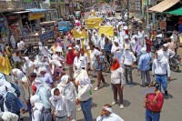 Teachers protest in Kota