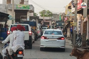 Rajasthan Tonk state highway Encroachment removed administration warned JCB will be used