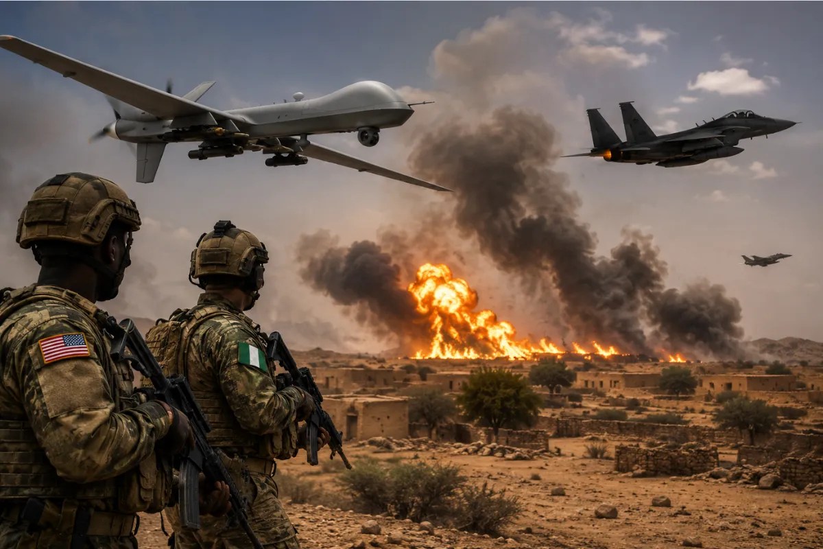 US Nigeria Joint Airstrikes ISIS