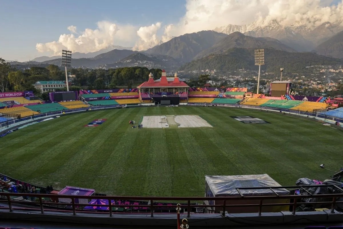 pre monsoon effect continues heavy rain alert ipl 2026 match 58th pbks mi dharmsala weather pitch report हिमाचल प्रदेश क्रिकेट एसोसिएशन (HPCA) स्टेडियम धर्मशाला