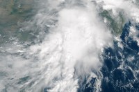 मानसून की रफ्तार में लगा ब्रेक, फोटो सोर्स- मेटा एआई
