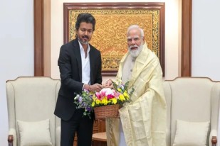 Vijay meets PM Modi